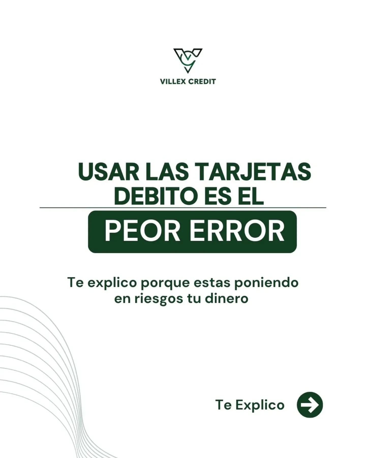 Lámina: usar las tarjetas de débito es el peor error, te explico por qué pones en riesgo tu dinero