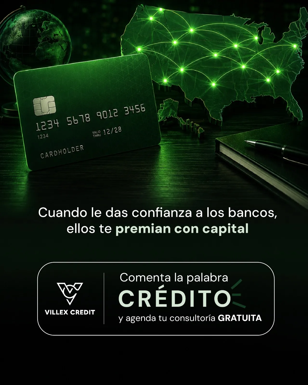 Lámina de cierre: cuando le das confianza a los bancos, ellos te premian con capital